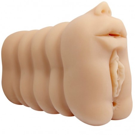 Vaginette bouche vagin et anus