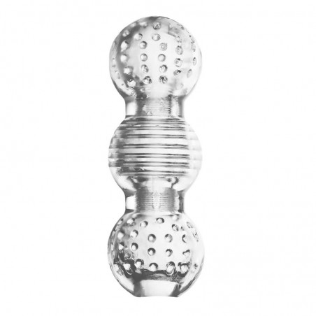 Masturbateur transparent multi texture Hannx3 TORO