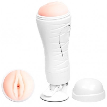 Vaginette vibrante support ventouse Flora CRAZY BULL
