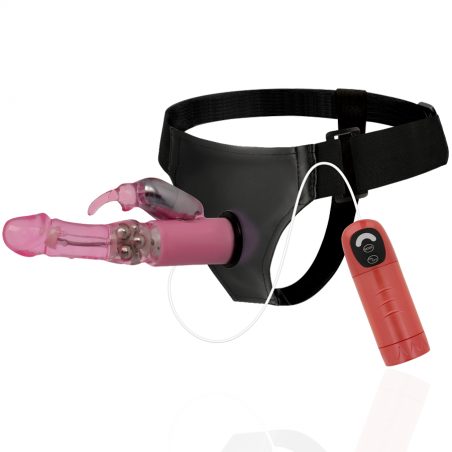 Gode ceinture vibromasseur rabbit rotatif Daniel HARNESS ATTRACTION