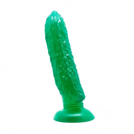Gode en forme de concombre 17cm x 3,5cm BAILE
