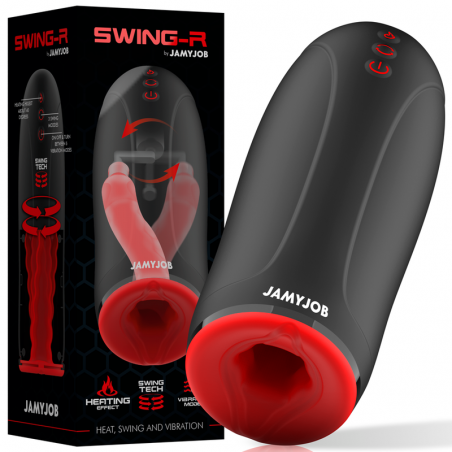 Masturbateur chauffant à oscillation Swing-R JAMYJOB