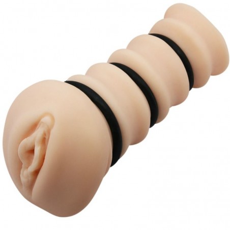 Vaginette intérieur structuré avec cockrings