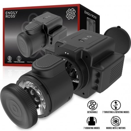 Caméra Masturbateur vibrant va-et-vient rotatif Cumera ENGILY ROSS