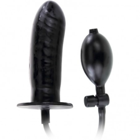 Gode gonflable noir 16cm X 4cm Bigger Joy BAILE