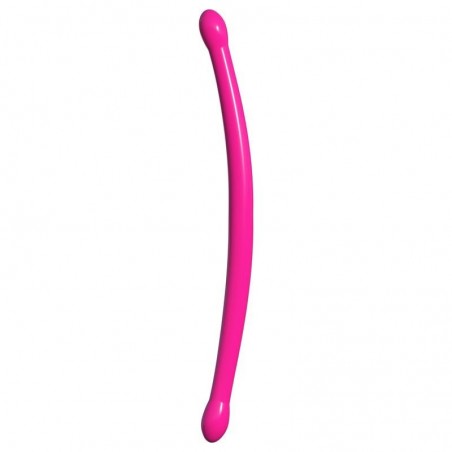 Gode double pénétration rose 43,8cm x 3,2cm Whammy CLASSIX
