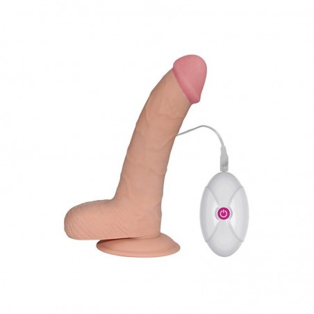 Gode vibreur réaliste 20cm x  5cm The Ultra Soft Dude LOVETOY