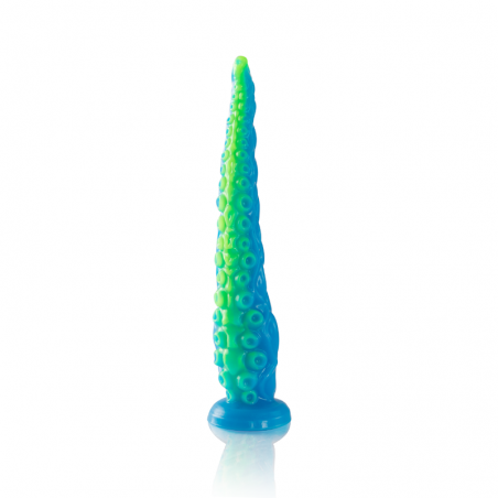 Gode tentacule mince fluorescent 25,5cm Scylla EPIC