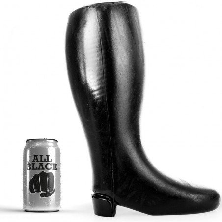 Gode fisting botte géante noir 31cm x 12,5cm ALL BLACK