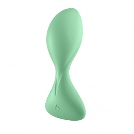 Plug anal vibrant connecté vert Trendsetter SATISFYER