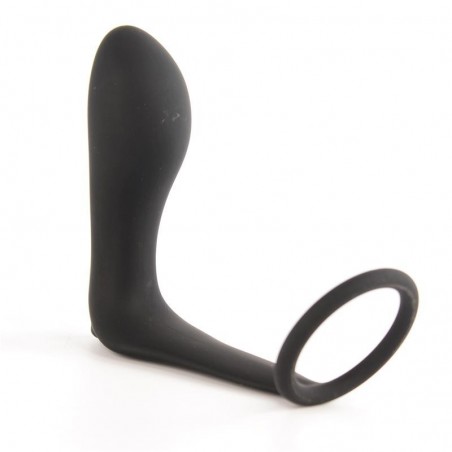 Plug anal vibrant avec cockring Ansel TARDENOCHE
