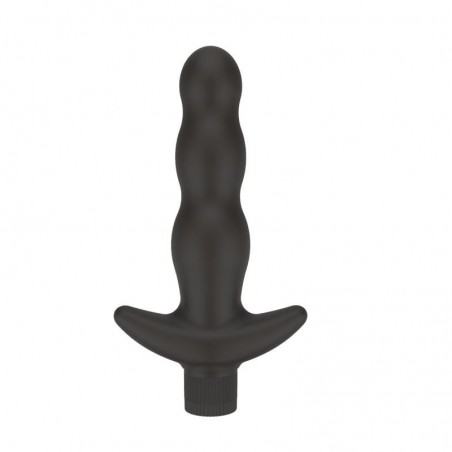 Plug anal vibrant en forme d'ancre noir A-GUSTO