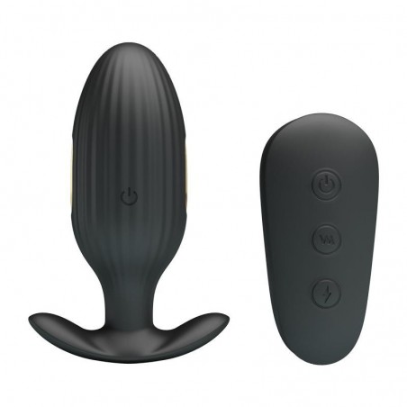 Plug anal vibrant électro-stimulation Royal Pleasure PRETTYLOVE