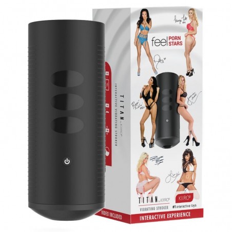 Masturbateur Interactif Vibrant Titan Feel Porn Stars KIIROO