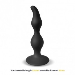 Plug anal silicone noir...