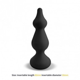 Plug anal silicone noir...