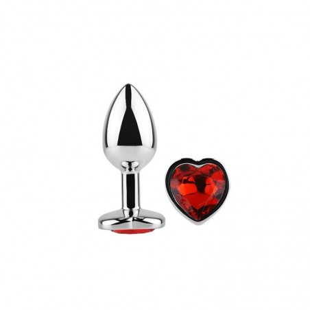 Plug anal bijou coeur Red Scarlet S AFTERDARK