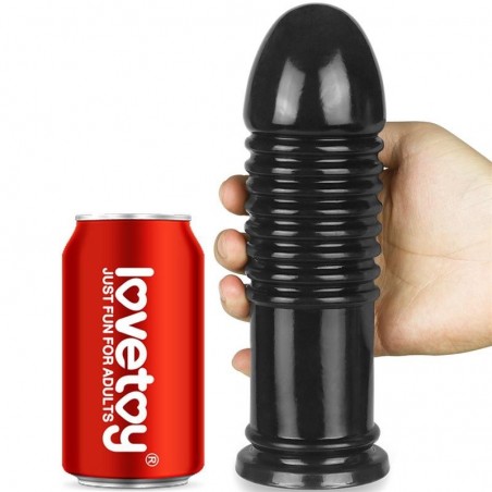 Plug anal king size noir 20cmx5cm Anal Bumper LOVETOY