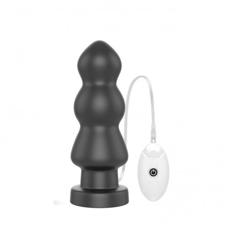 Plug anal vibrant XXL 20cmx7cm Rigger 7.8 Black LOVETOY