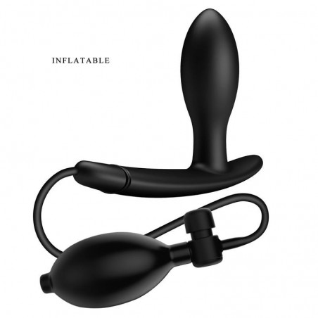 Plug anal gonflable silicone Drake PRETTYLOVE