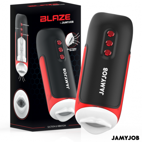 Simulateur de fellation vibrant à succion Blaze JAMYJOB