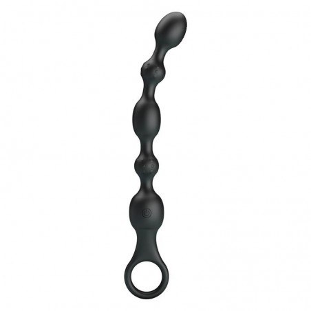 Chapelet anal vibrant silicone Van PRETTYLOVE