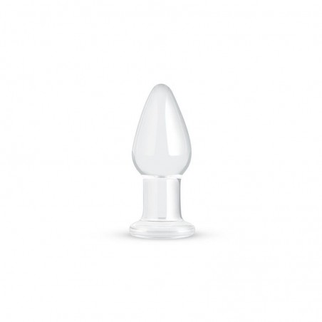 Plug anal cristal 9,9cmx3,9cm Numéro 24 GILDO