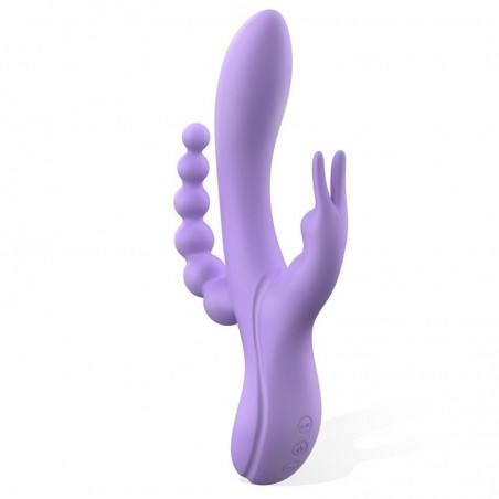 Vibromasseur rabbit avec boules anales Lindsay ENGILY ROSS