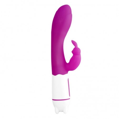 Vibromasseur rabbit point G silicone 36 modes Tonny LATETOBED
