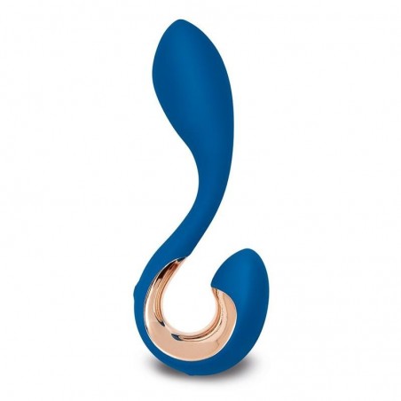 Vibromasseur point G et point P Gpop2 Bleu GVIBE