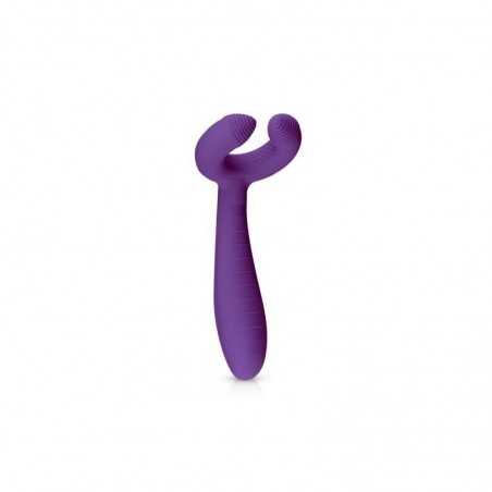 Vibromasseur pour couple diapason violet EASYTOYS