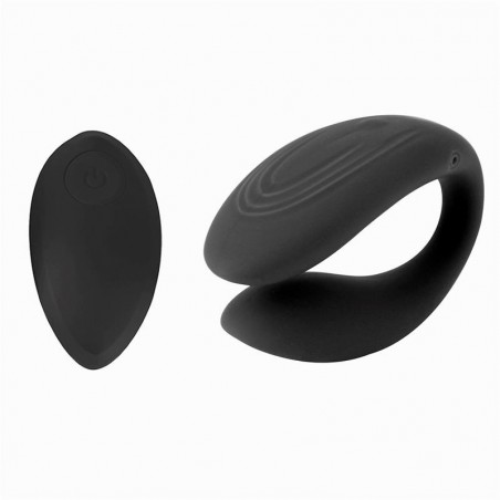 Vibromasseur pour couple télécommandé noir Couply TARDENOCHE