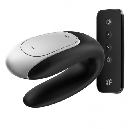 Vibro pour couple télécommande et connecté Double Fun SATISFYER