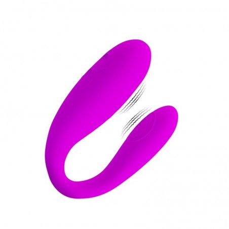 Vibromasseur pour couple en U point G Fascination PRETTYLOVE