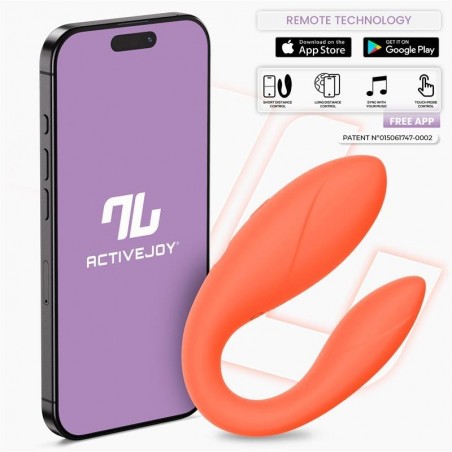 Double stimulateur pour couple connecté Salmon INTOYOU