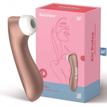 Stimulateur clitoridien à air pulsé vibrant Pro 2+ SATISFYER