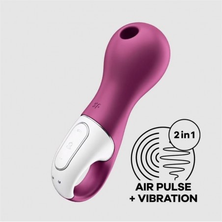 Stimulateur à pulsation d'air et vibration Lucky Libra SATISFYER