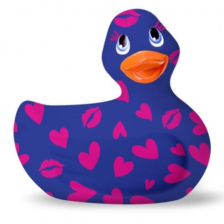 Canard vibrant bleu avec coeurs et lèvres roses BIG TEAZE TOYS