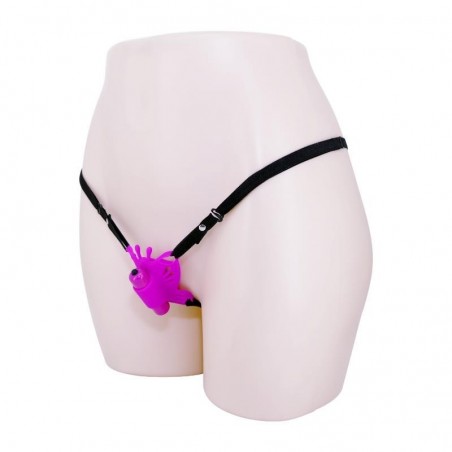 Culotte vibrante papillon violet Sloane PRETTYLOVE