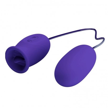 Oeuf vibrant et langue léchante Daisy Youth PRETTYLOVE