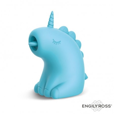 Stimulateur léchant licorne bleu Snowflake ENGILY ROSS