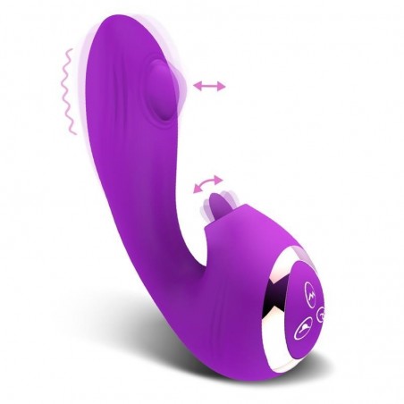 Vibromasseur bille à pulsation langue léchante TwentyOne ACTION