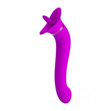 Stimulateur clitoridien et vaginal Faust PRETTYLOVE