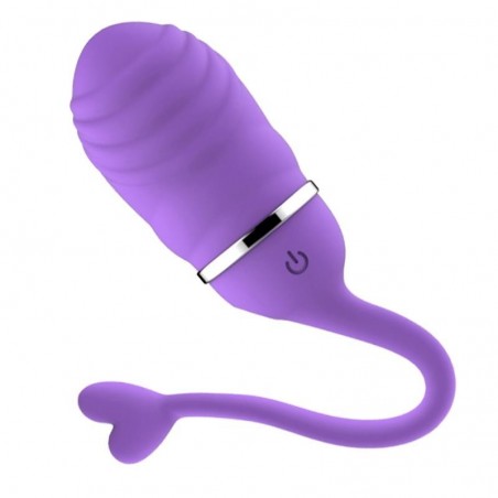 Oeuf vibrant rechargeable télécommandé violet Odise INTOYOU