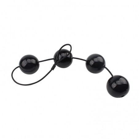 Boules de Geisha noirs 65cm x 6cm Rubicon CHISA
