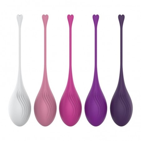 Set de 5 boules de Kegel de différent poids A-GUSTO