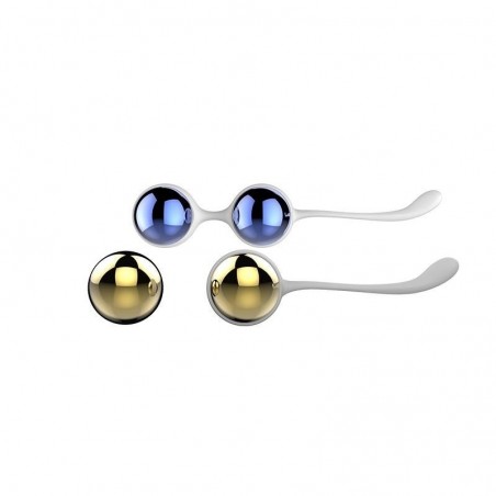 Boules vaginales bleues et dorées Yany NALONE
