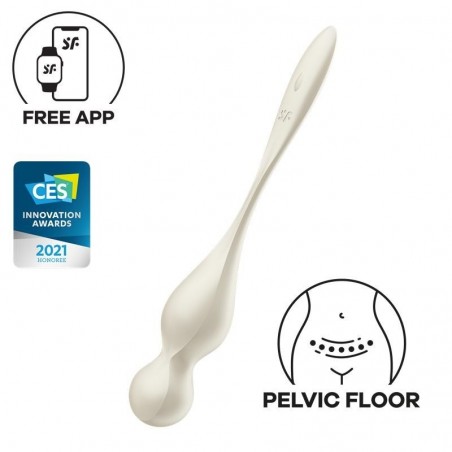 Boules de Geisha vibrantes connectées Love Birds 1 SATISFYER