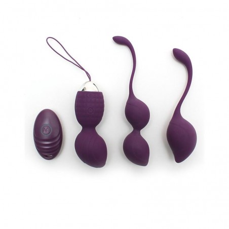 Kit boules de Kegel vibrantes télécommandée Rimini RIMBA