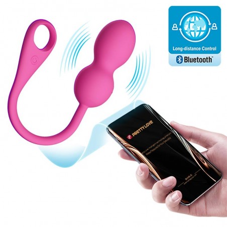 Boules de Kegel vibrantes connectées Elvira PRETTYLOVE